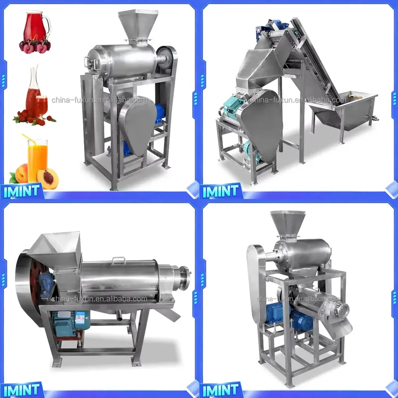Juicer - Automatyczna przemysłowa wyciskarka do cytrusów, dwuwalcowa
