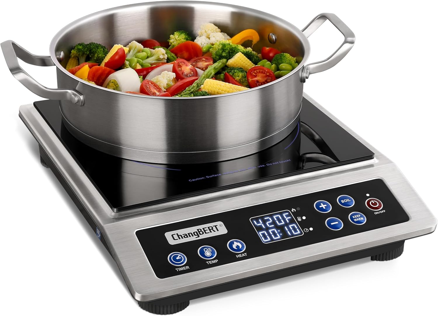 Induction Cooktop Portable - Przenośna kuchenka indukcyjna, wersja ulepszona, odczynnik