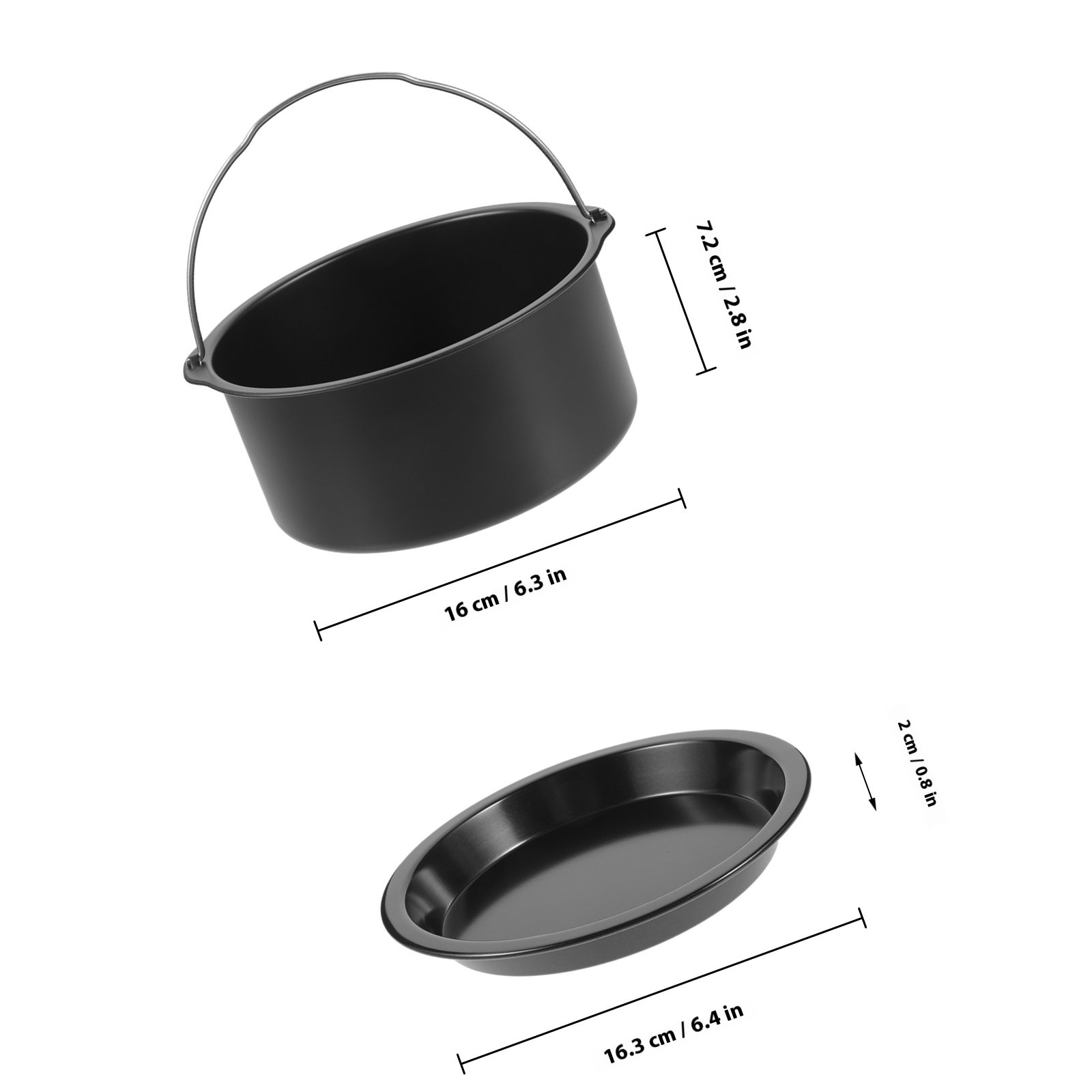 1 zestaw: forma do pieczenia c – Air Fryer recenzja i cena