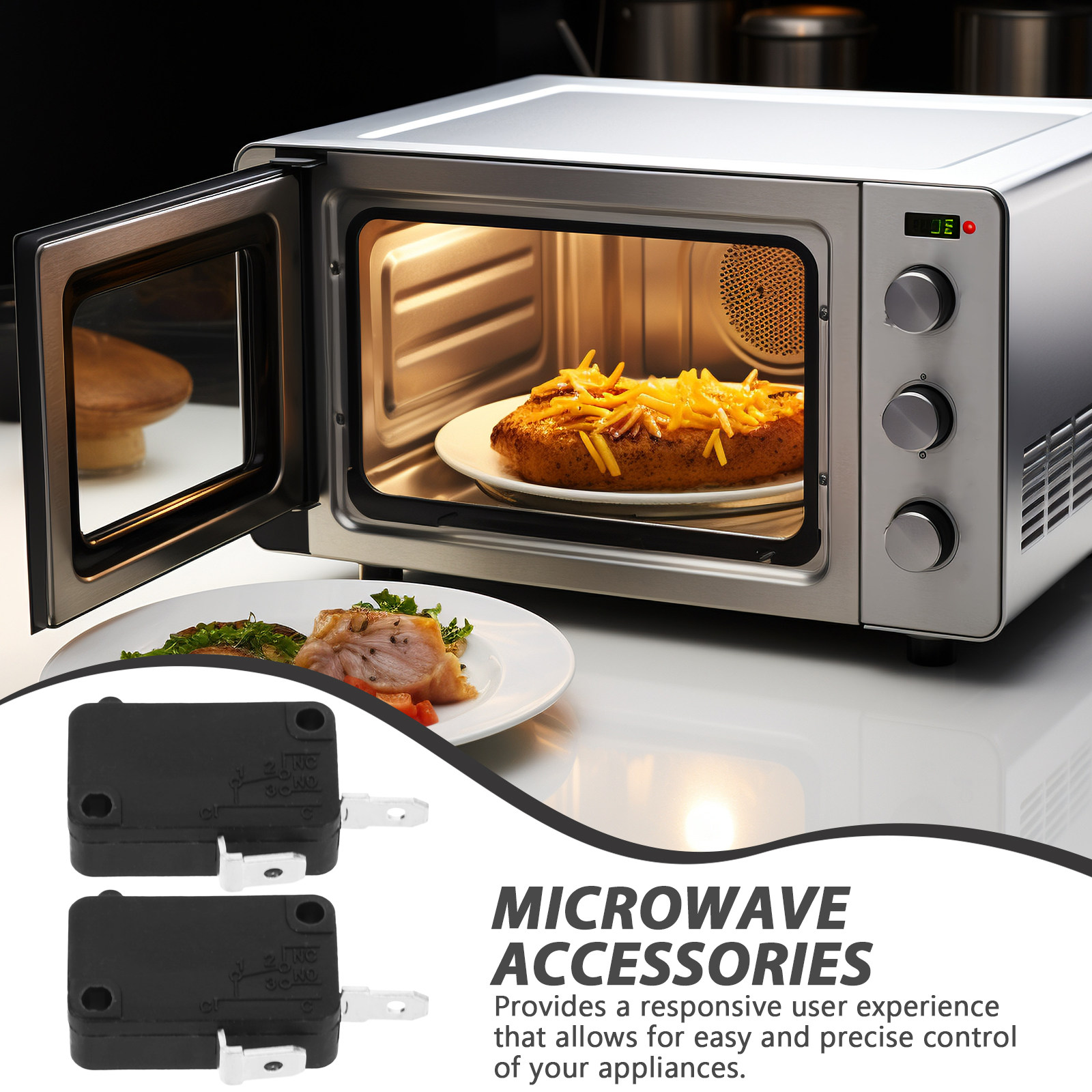 2 szt. Mikroprzełącznik normal – Microwave Oven recenzja i cena