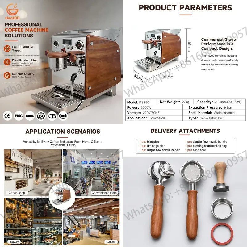 Wysokowydajny, komercyjny, dom – Coffee Maker recenzja i cena