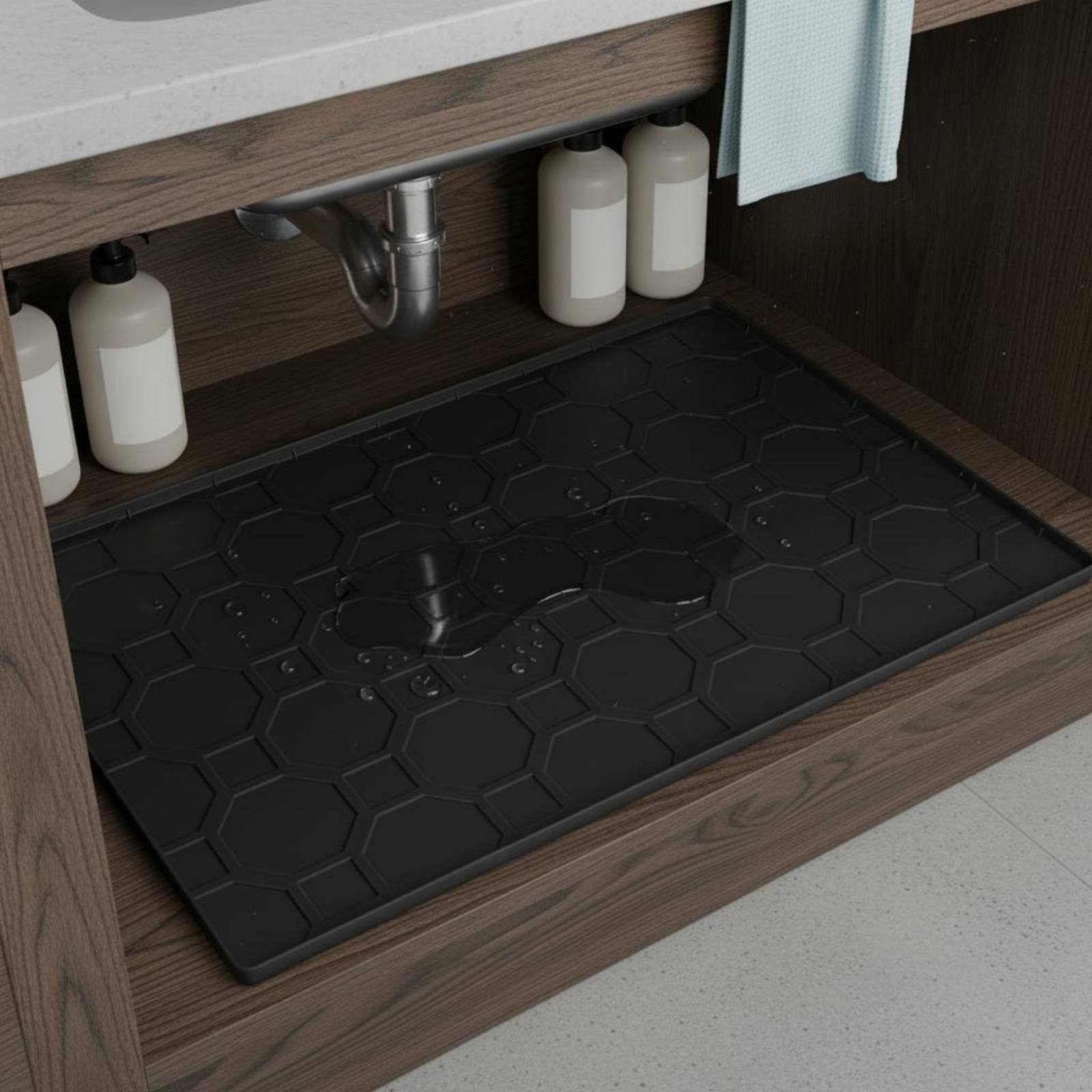 Wodoodporna mata pod zlew, łat – Kitchen Appliances Cabinet recenzja i cena