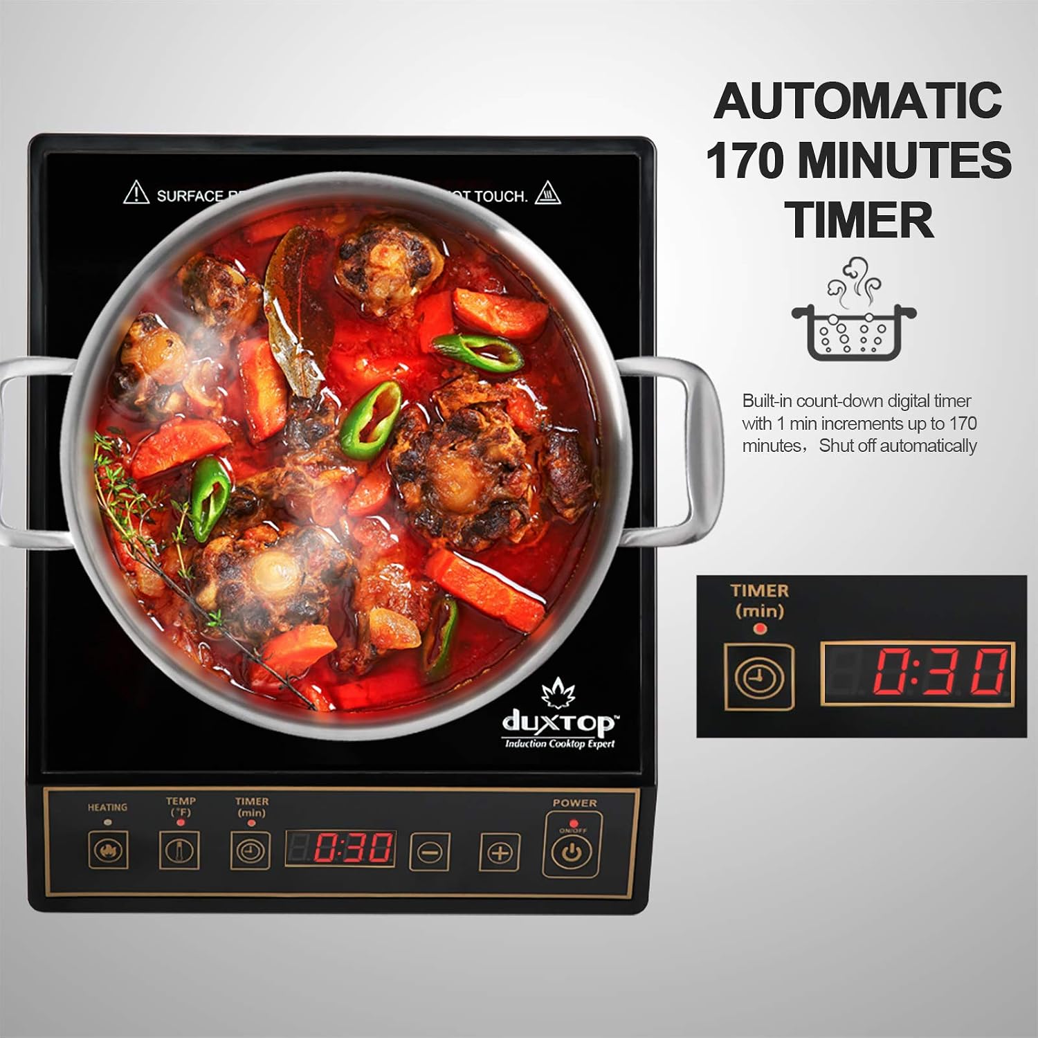 Przenośna płyta indukcyjna 180 – Induction Cooktop Portable recenzja i cena